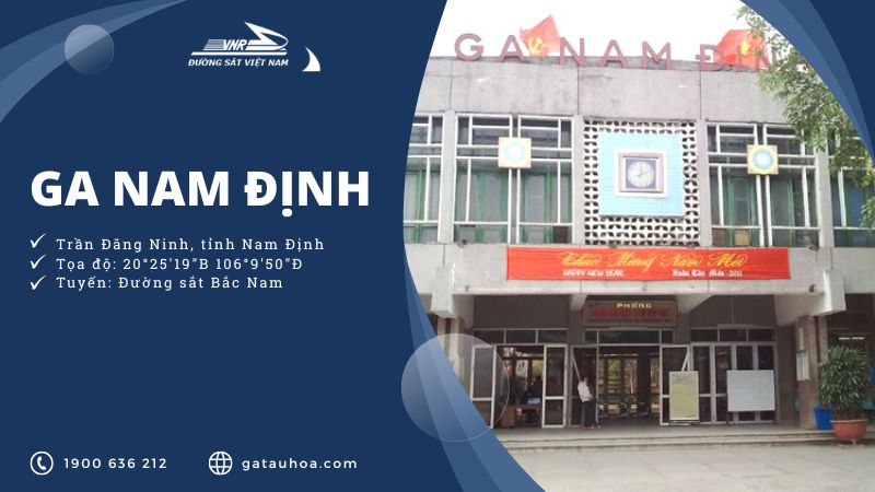 Ga Nam Định – Điểm giao thoa giữa quá khứ và hiện đại